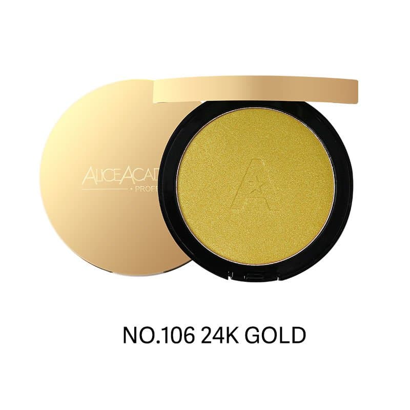 Pressed Illuminating Highlighter- Alice Academy F1117 - 106 24K Gold