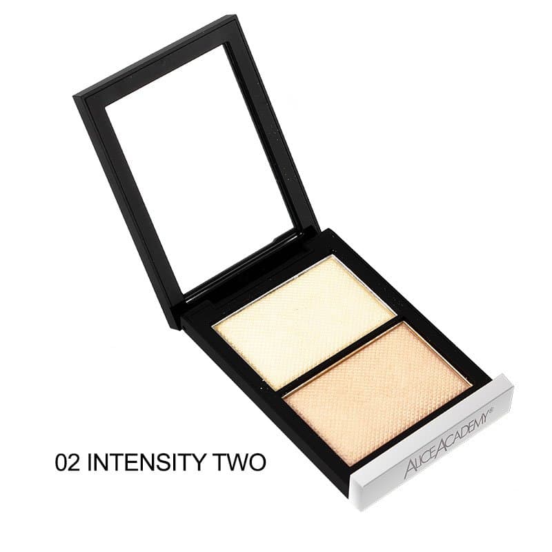Skin Illuminating Powder Highlighter 2in1- Alice Academy F1109 - Intensity Two
