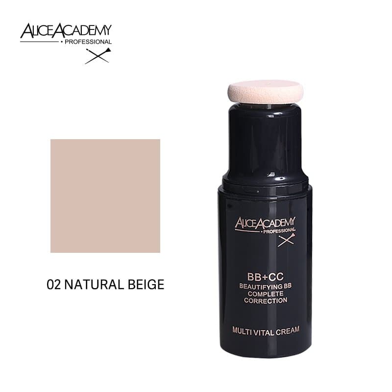 Alice Academy BB+CC Beautifying BB Complete Correction F1115 - Natural Beige