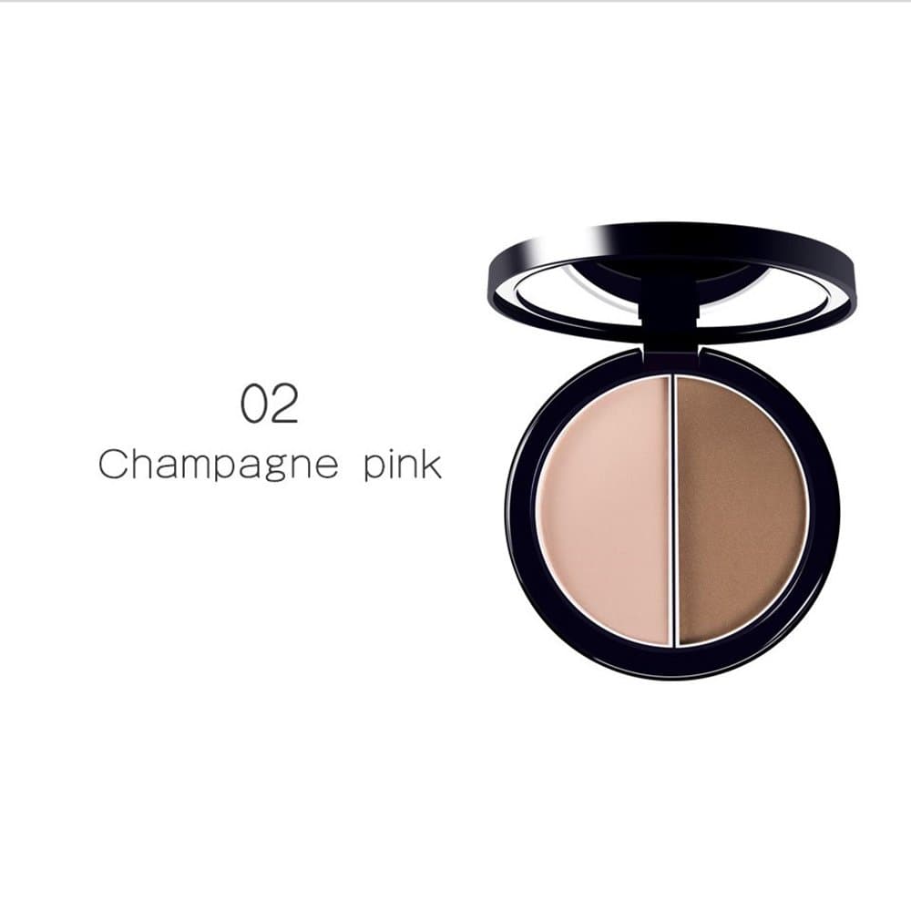 Light And Shadow Combination Grooming Highlighter Palette F2003 - Champagne Gold