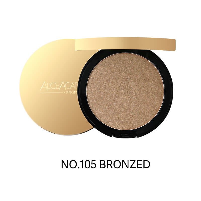 Pressed Illuminating Highlighter- Alice Academy F1117 - 105 Bronzed