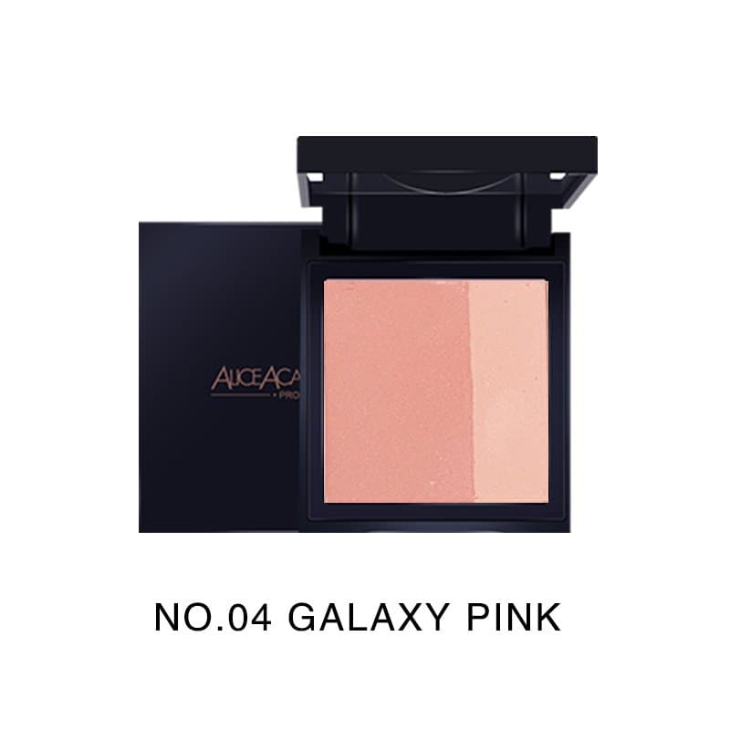 Alice Academy Dual-Tone Blush for Natural Flush F1112 - Galaxy Pink